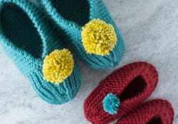 3 Designs of Slipper Pattern Crochet for Your Kids Easy Slipper Knitting Patterns In The Loop Knitting