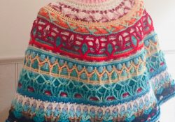 4 Cute Types of Crochet Accessories Free Pattern Round Poncho Overlay Crochet Free Pattern Part 1 Clearlyhelena