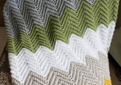 Crochet Blanket Chevrons Wonders Chevron Crochet Blanket Pattern Crochet Pinterest