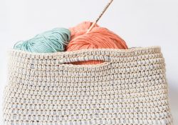 Crochet Cotton Patterns Crochet Cotton Basket Free Patterns