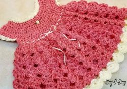 Crochet Dress Pattern Baby Learn How To Crochet Strawberry Shortcake Ba Dress 0 6 Months