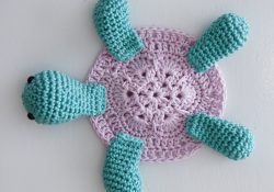 Free Patterns to Make Stylish Crochet Pin Cushions Crochet African Flower Pincushion Free Pattern Tina Turtle