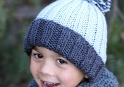 Knit Beanie Pattern Free Pattern Simple Ribbed Knit Hat Beanie Knitted Hats