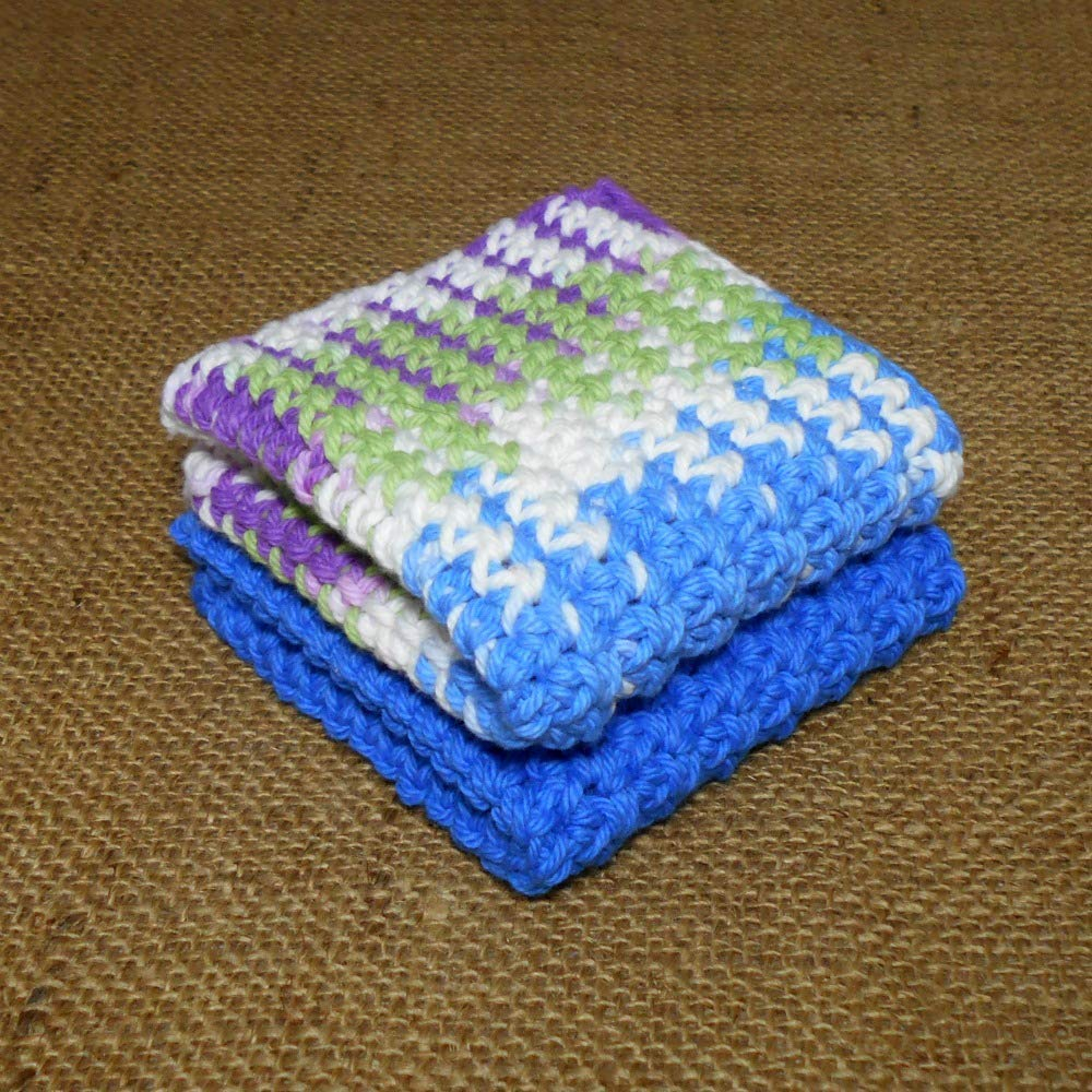 The Crochet Potholders Easy pattern for a beginner Crochet Square Pot
